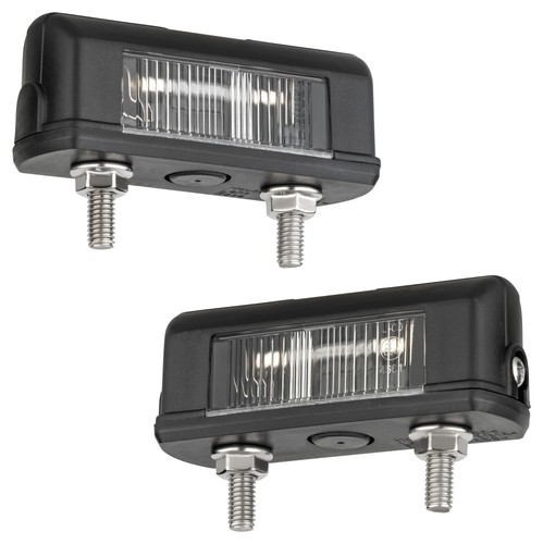 Luci per targa volt - targa, 12