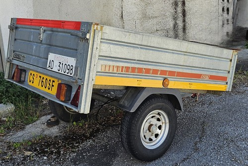 Carrello rimorchio auto no - carrello,
